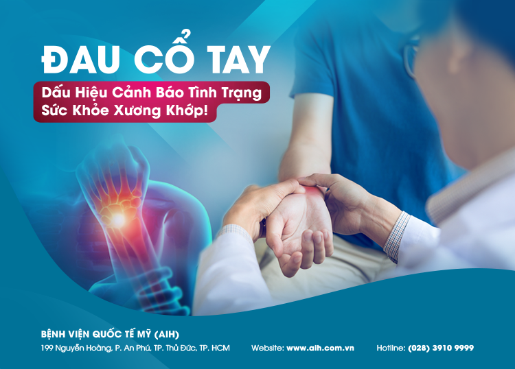 ĐAU CỔ TAY: DẤU HIỆU CẢNH BÁO TÌNH TRẠNG SỨC KHỎE XƯƠNG KHỚP! - Bệnh ...